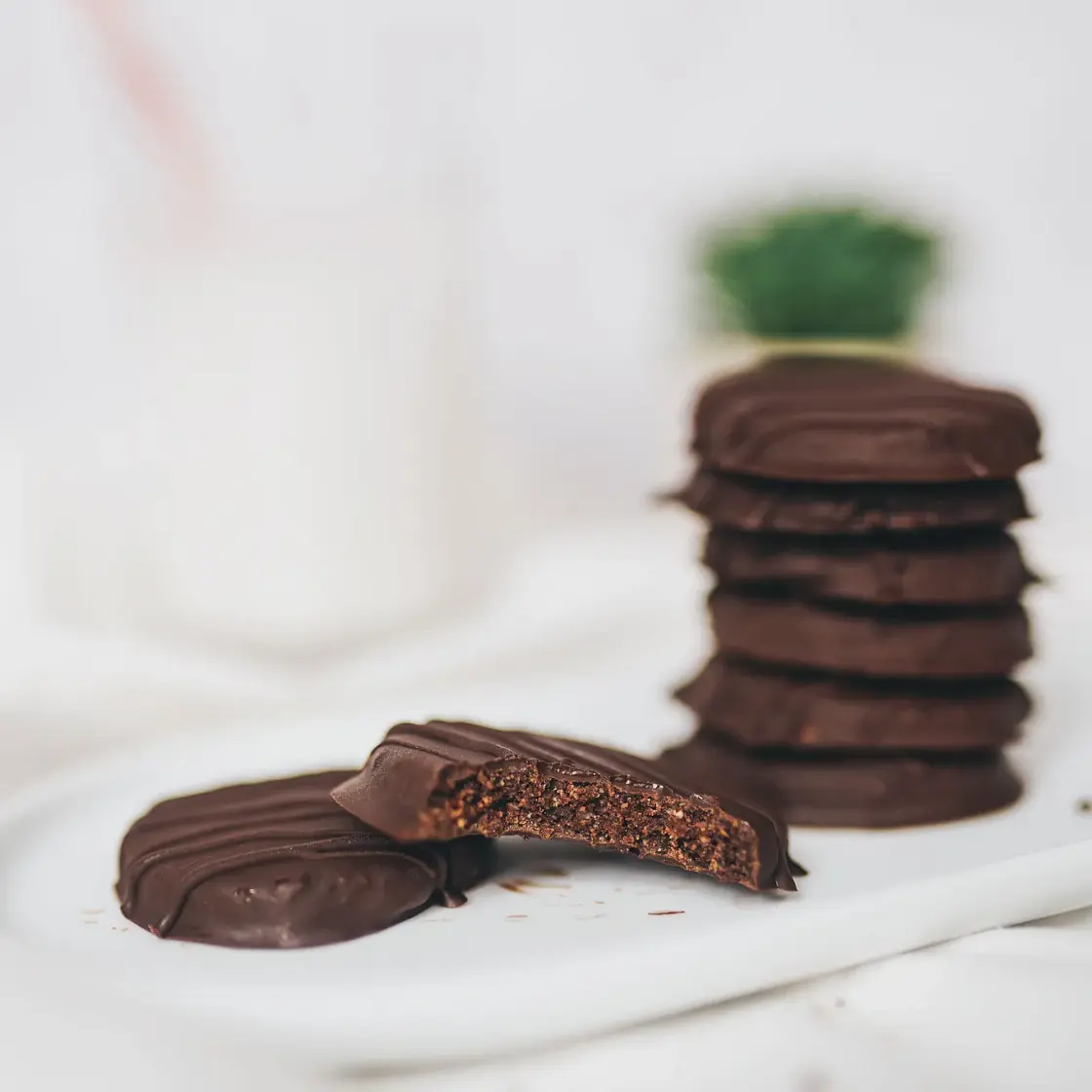 Healthy Thin Mints (Vegan + Gluten-Free)