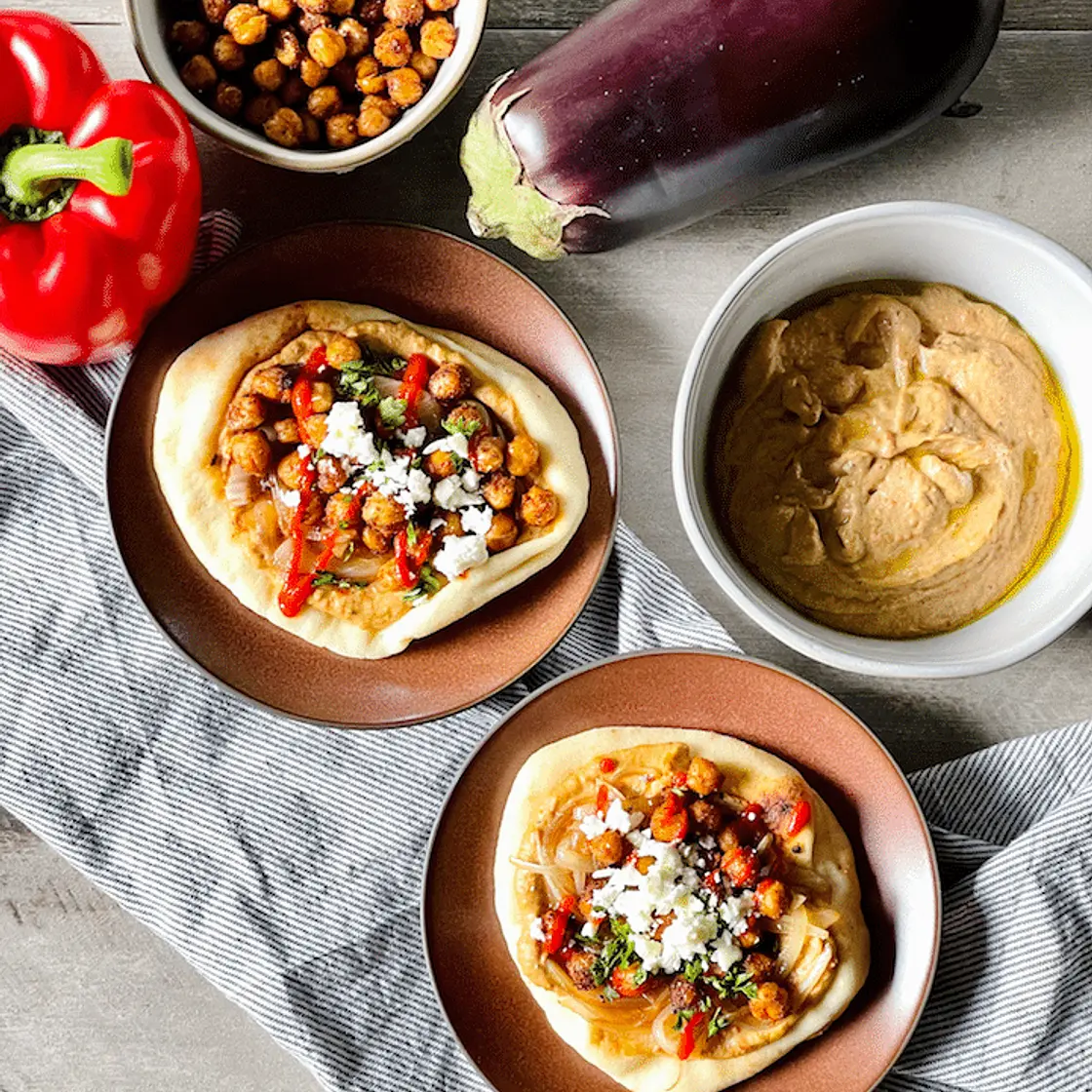 Creamy Roasted Eggplant Dip