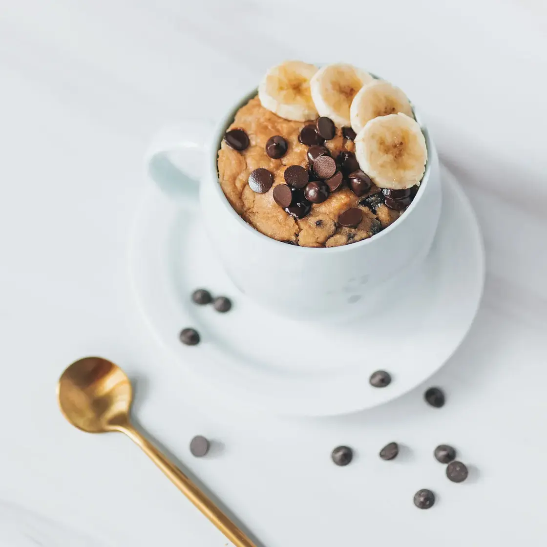 Grain-Free Chocolate Banana Mug Cake
