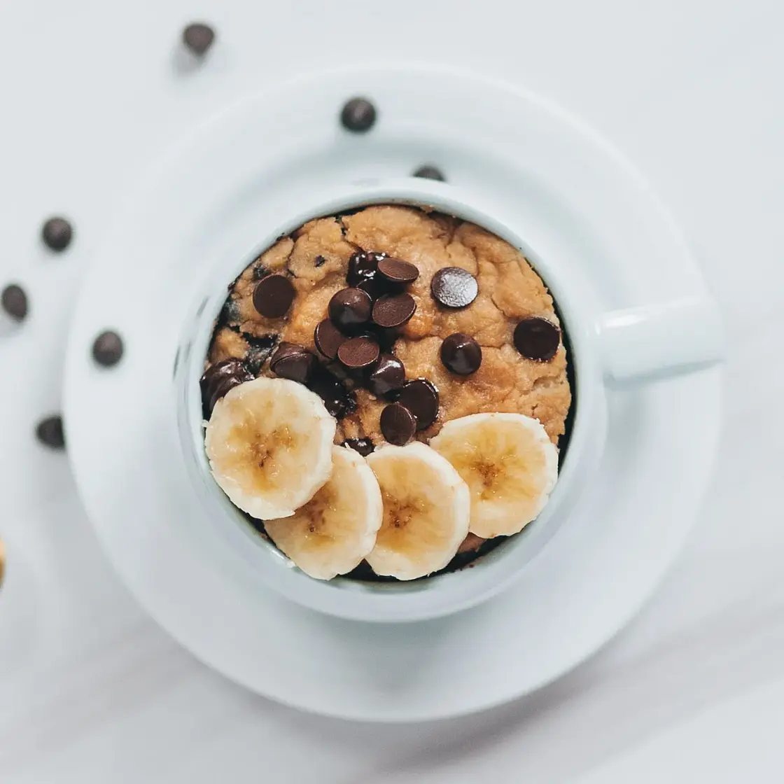 Grain-Free Chocolate Banana Mug Cake