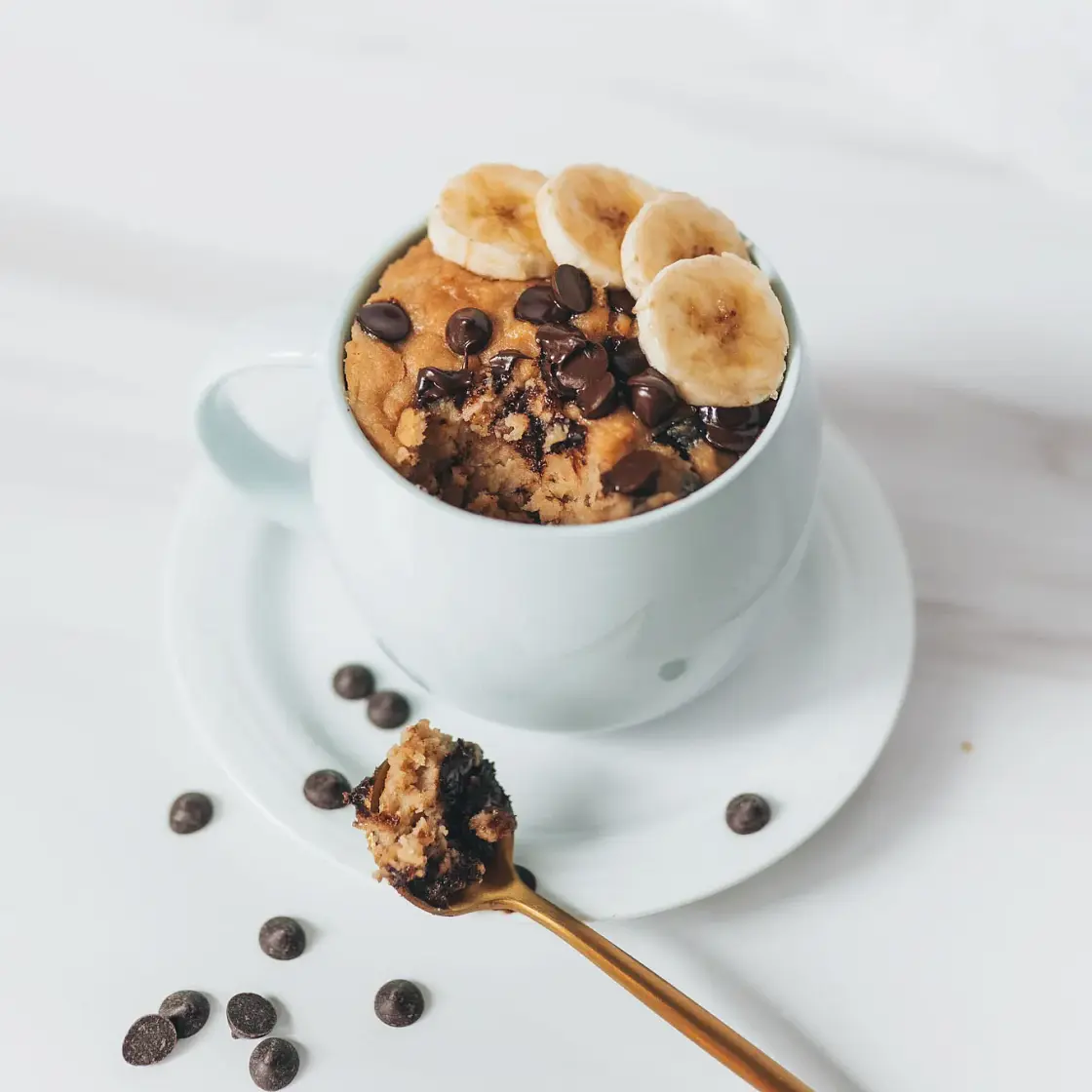 Grain-Free Chocolate Banana Mug Cake
