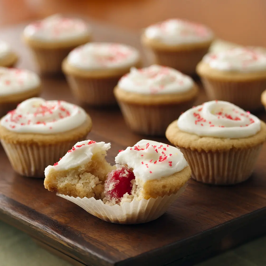 Cherry Almond Cupcookies