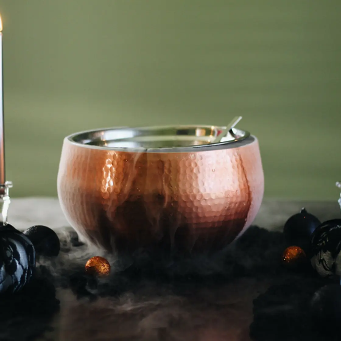 Devil's Dark and Stormy Punch