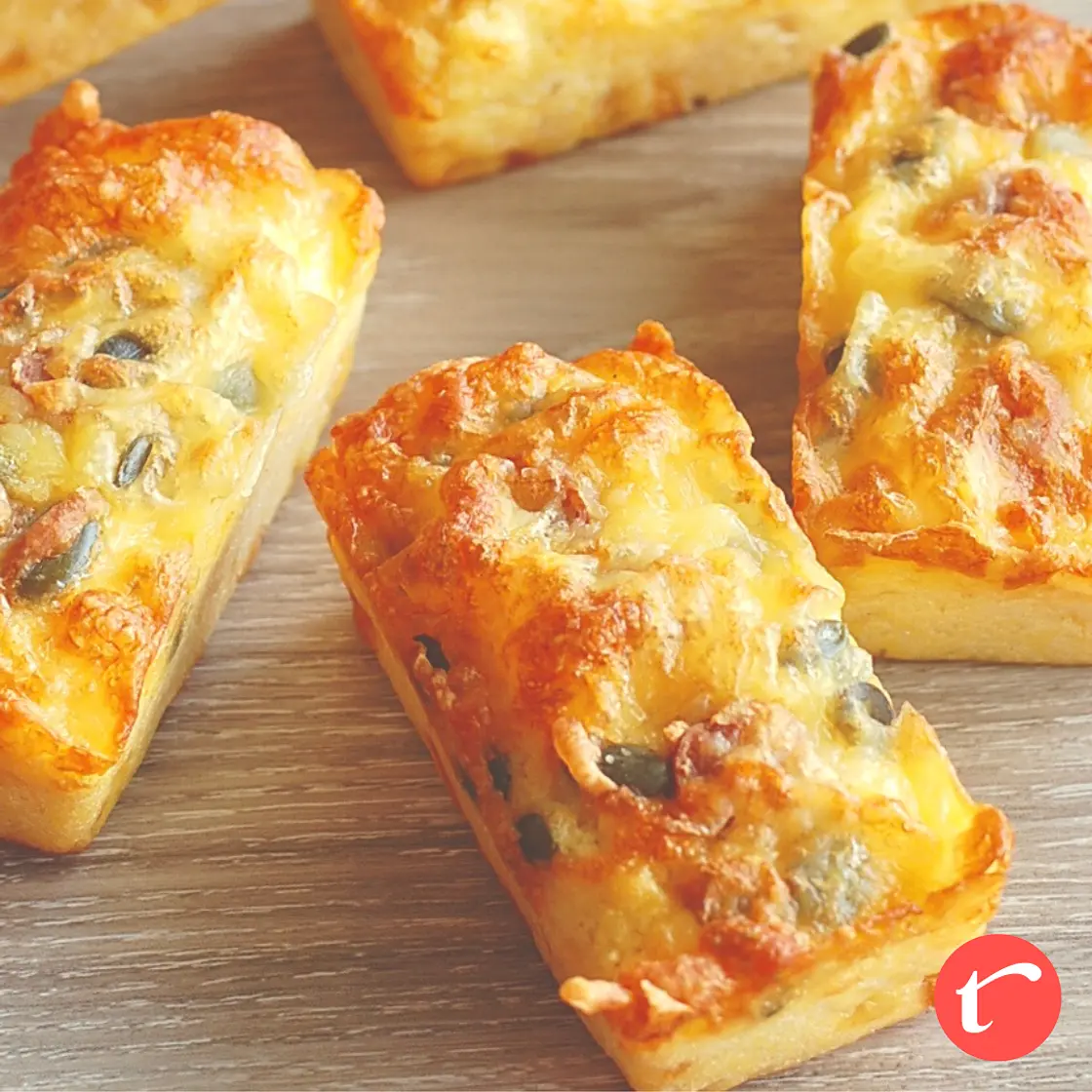 Coconut Flour Mini Cheese Loaves Recipe