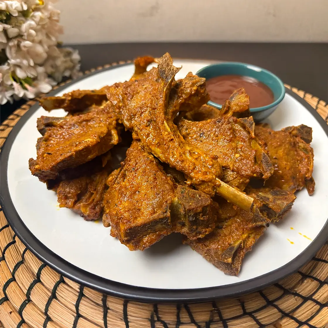 Oven Baked Lamb Chops