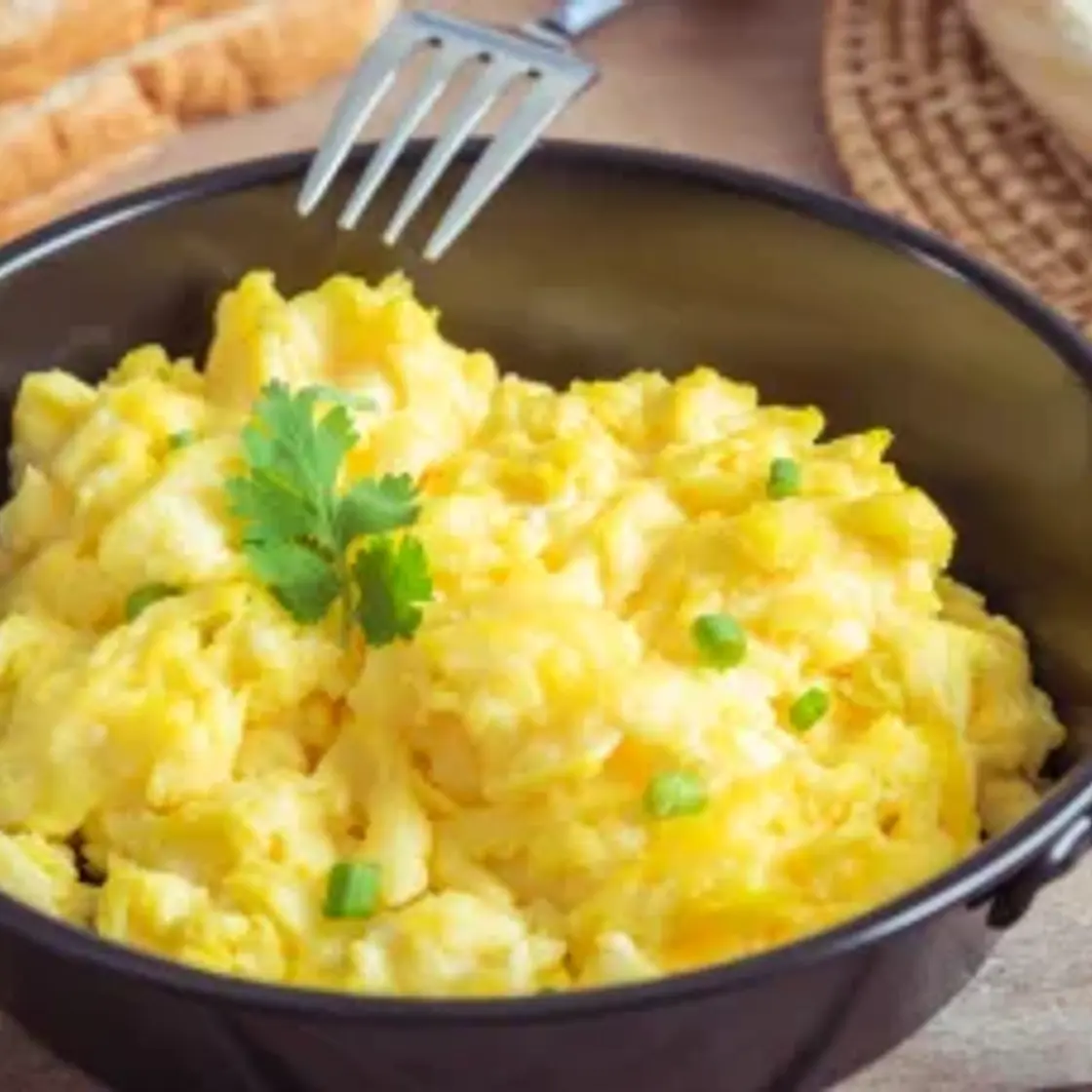 Oeufs brouillés au Cooking Chef