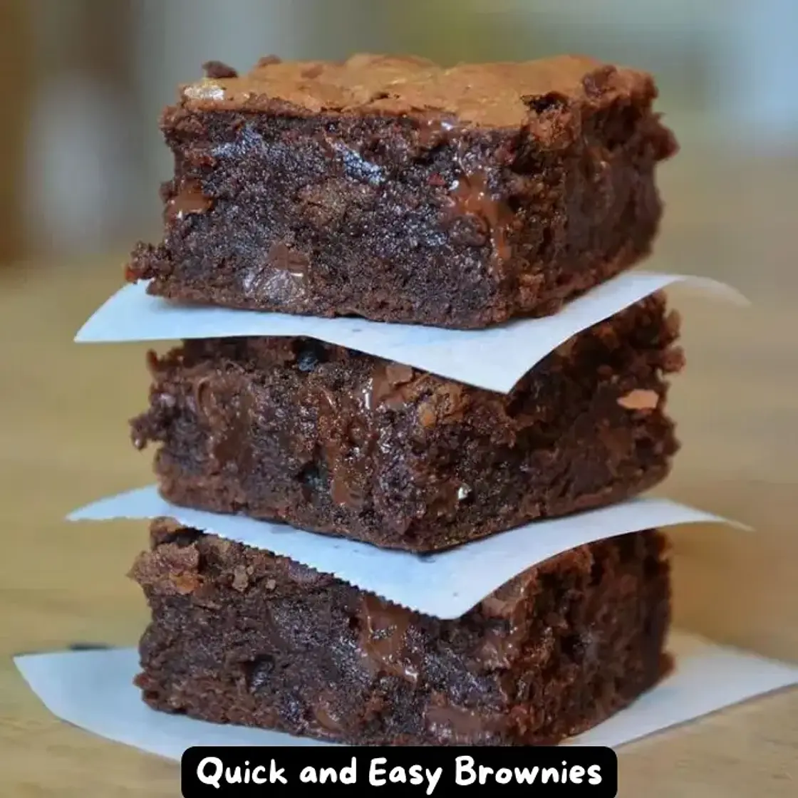 The Best Quick and Easy Brownies