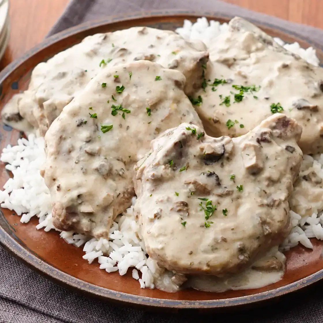 Slow-Cooker Creamy Ranch Pork Chops