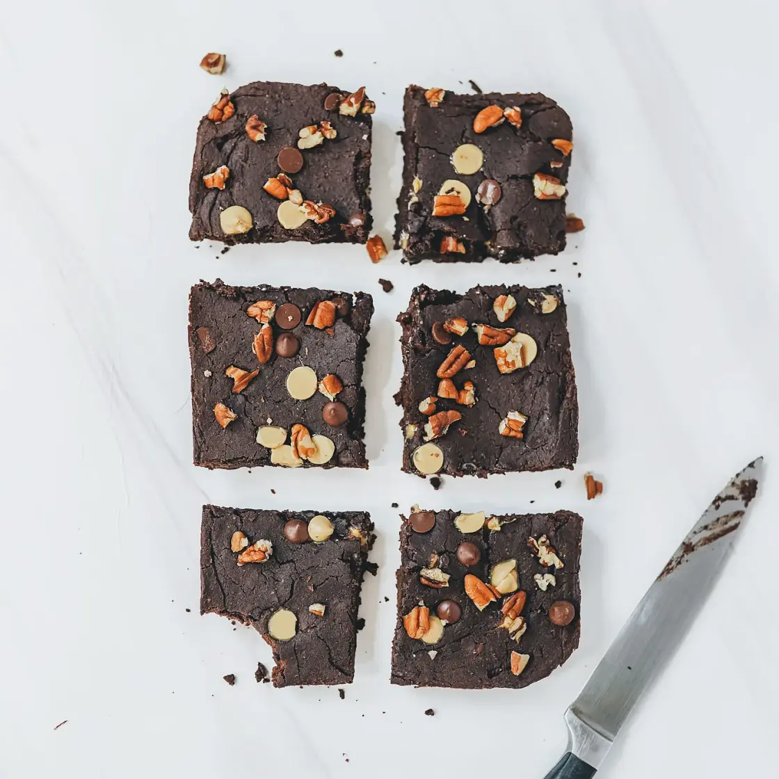 Fudgey Vegan Black Bean Brownies