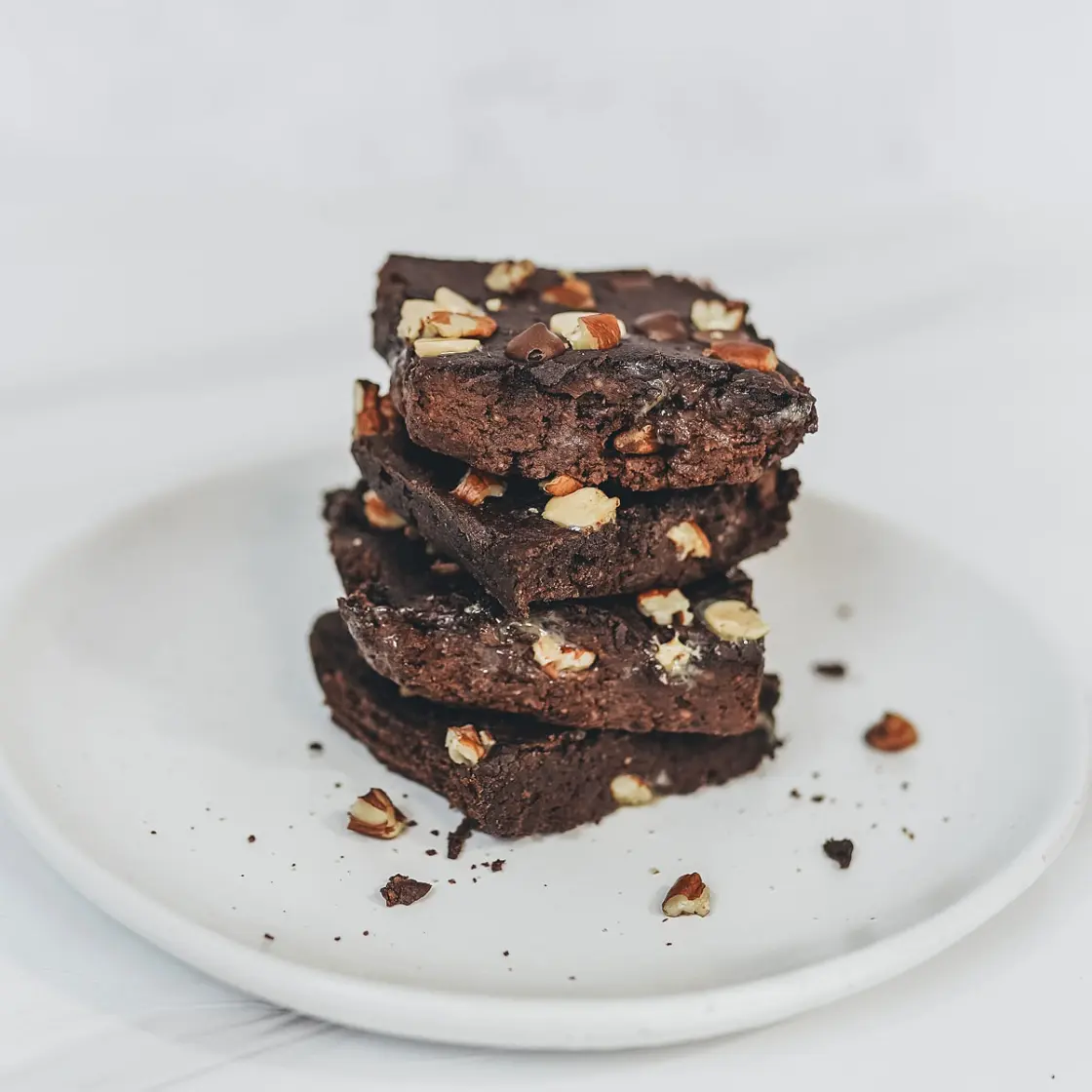 Fudgey Vegan Black Bean Brownies