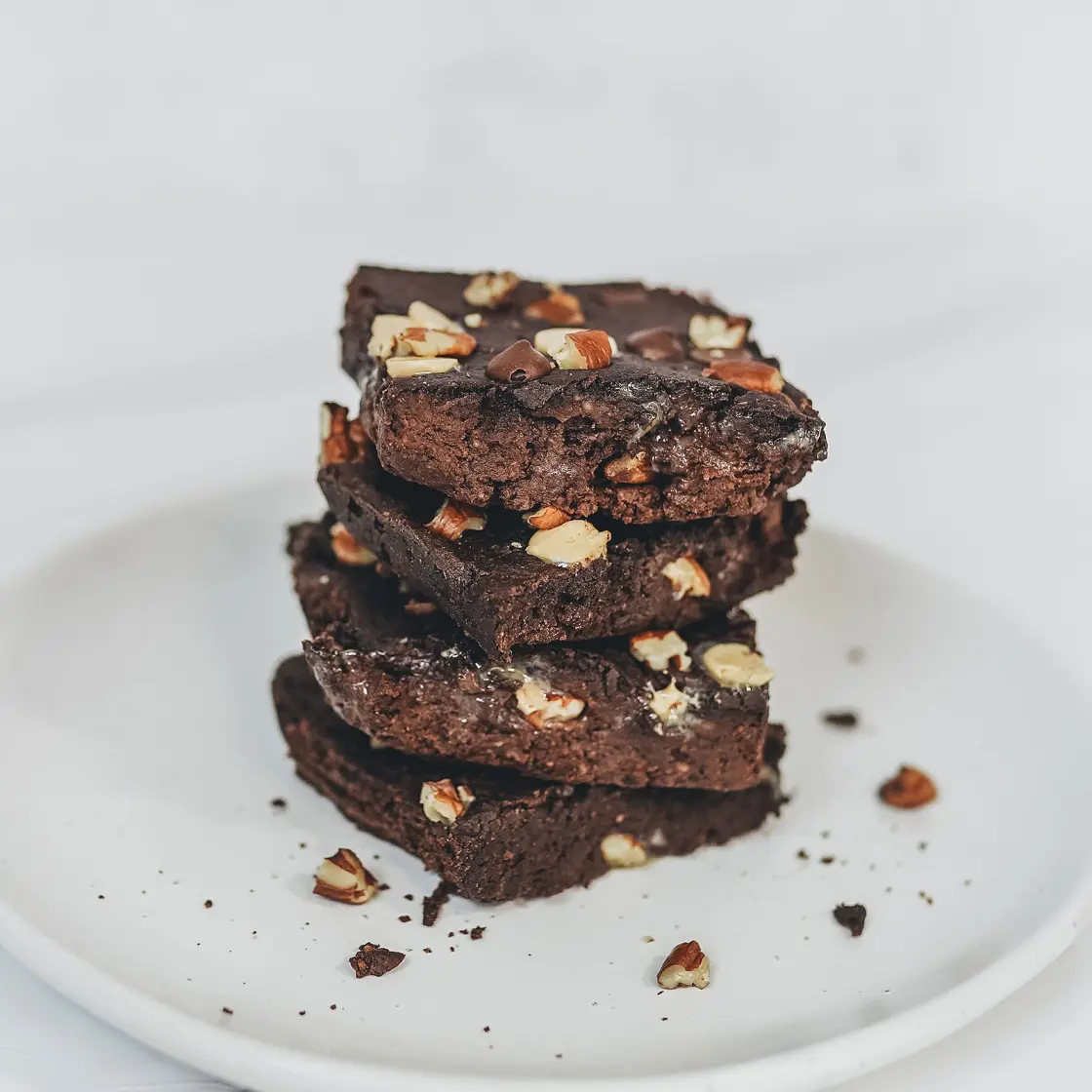 Fudgey Vegan Black Bean Brownies