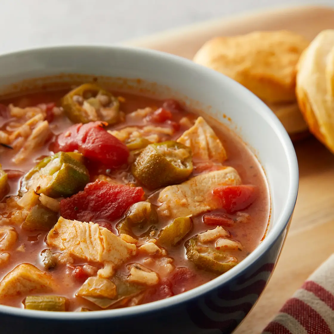 Creole Chicken Gumbo Soup