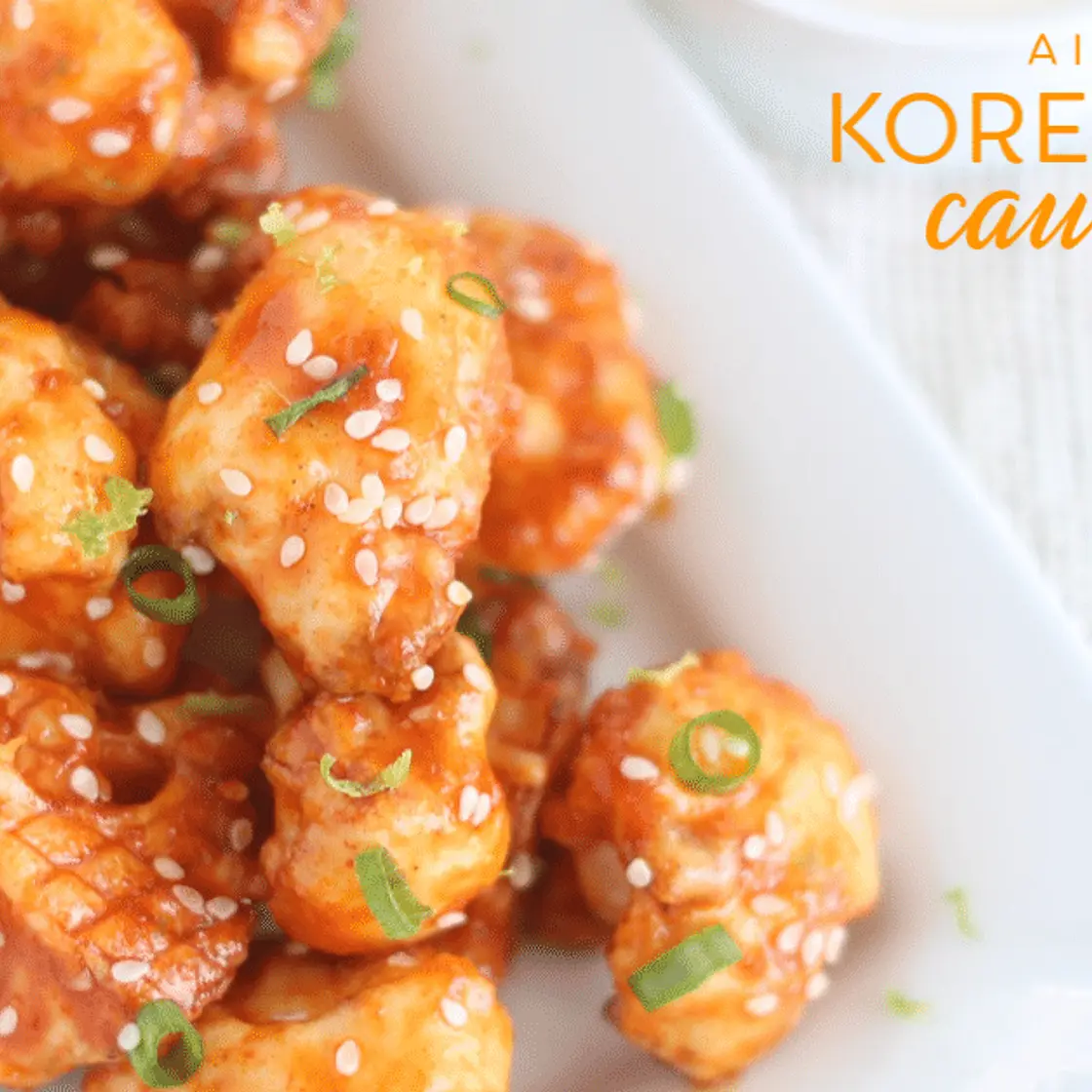 Korean Fried Cauliflower in the Air Fryer