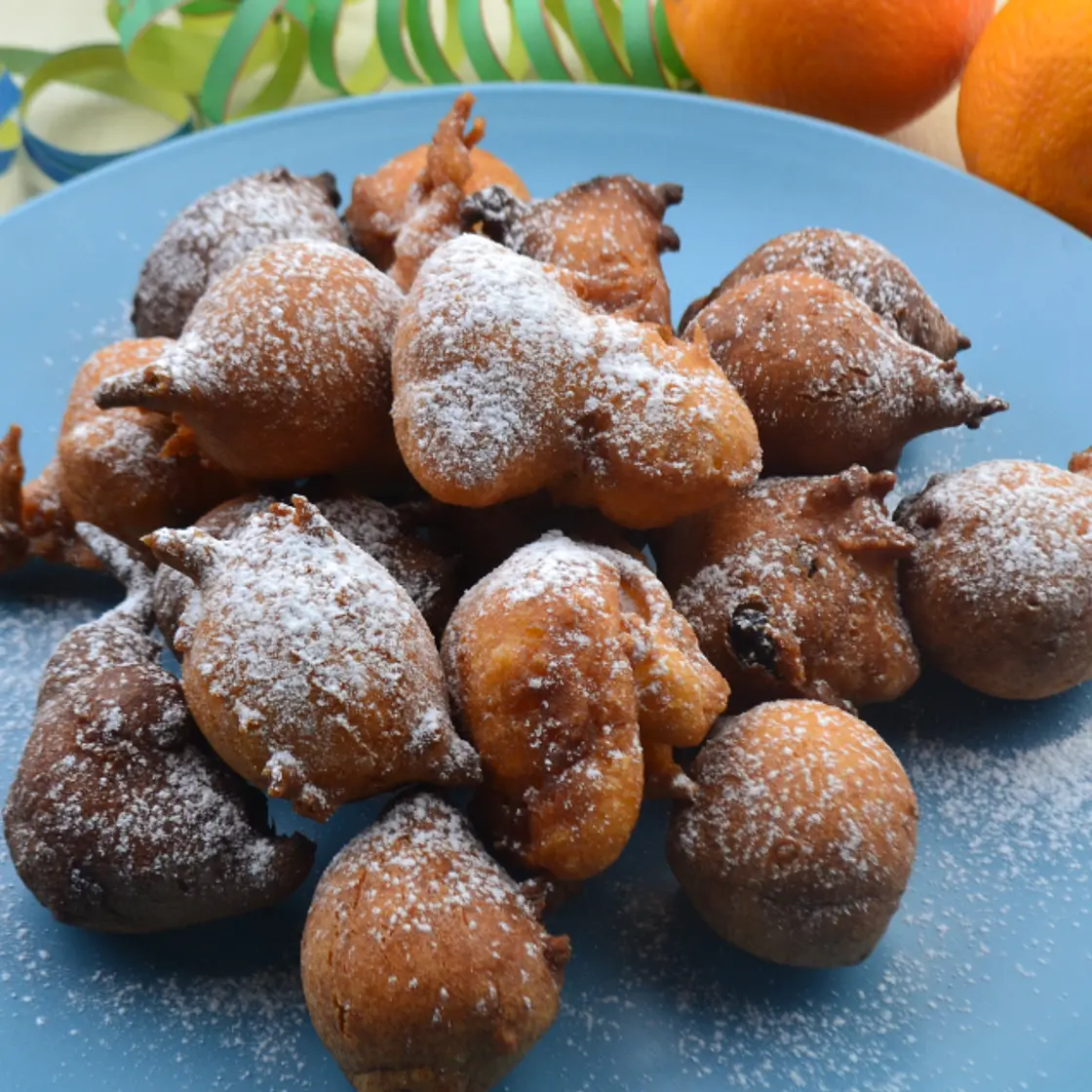 Frittelle di Carnevale all’arancia