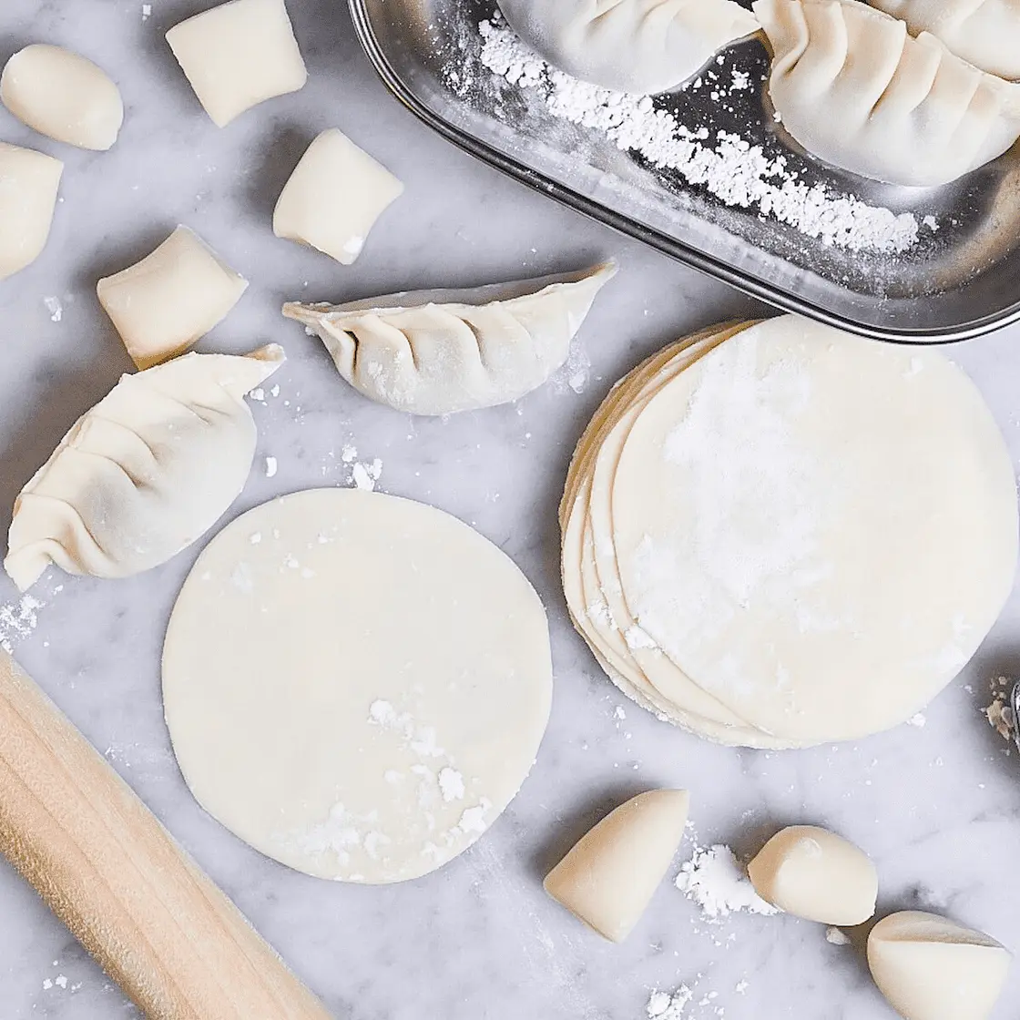 Easy Homemade Gyoza Wrappers