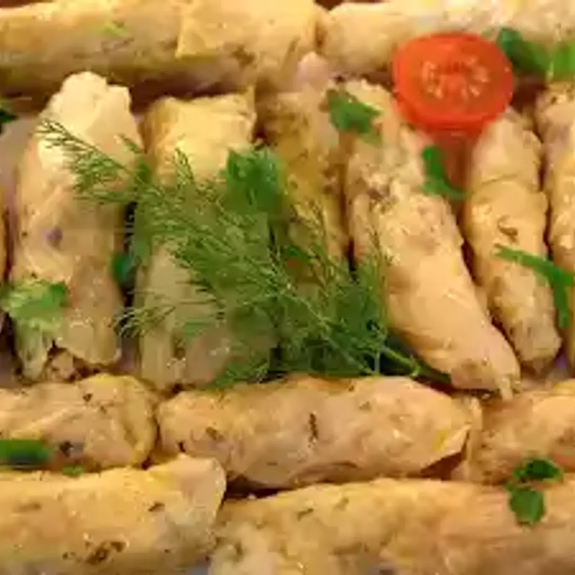 Feuilles de chou farcies à l'egyptienne