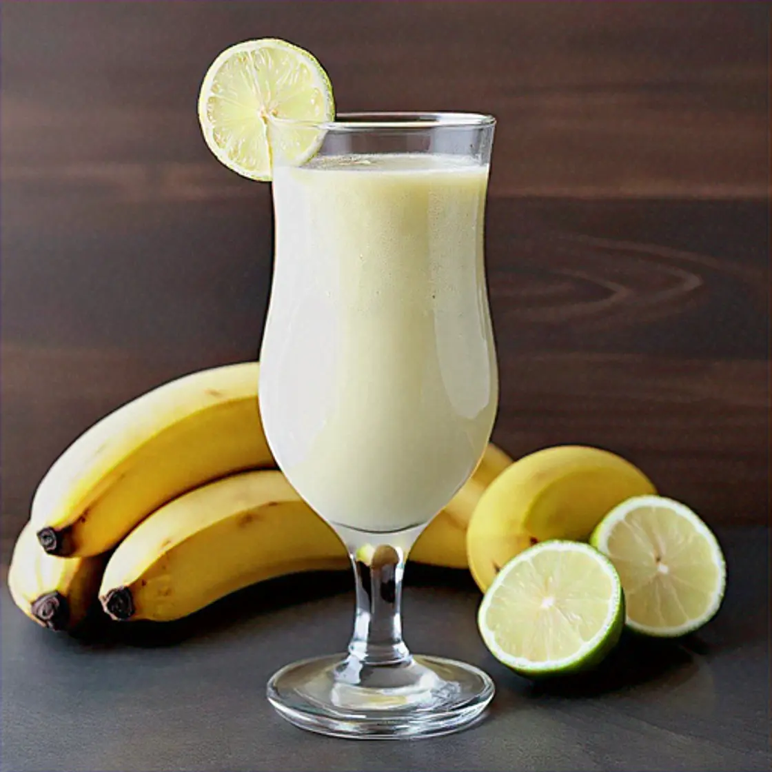 Vitamina de Banana, Limão e Maracujá