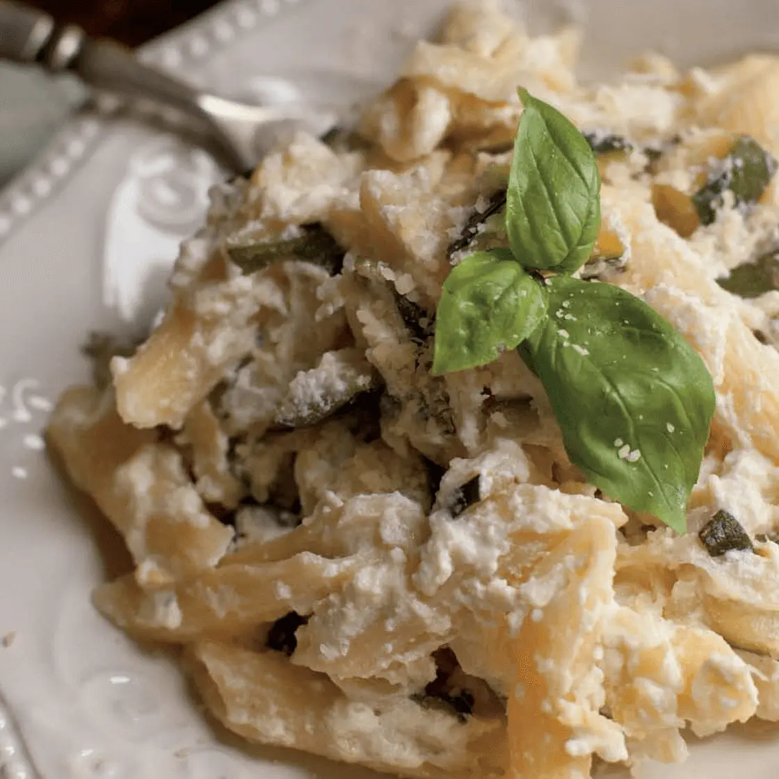 Pasta with Ricotta and Zucchini