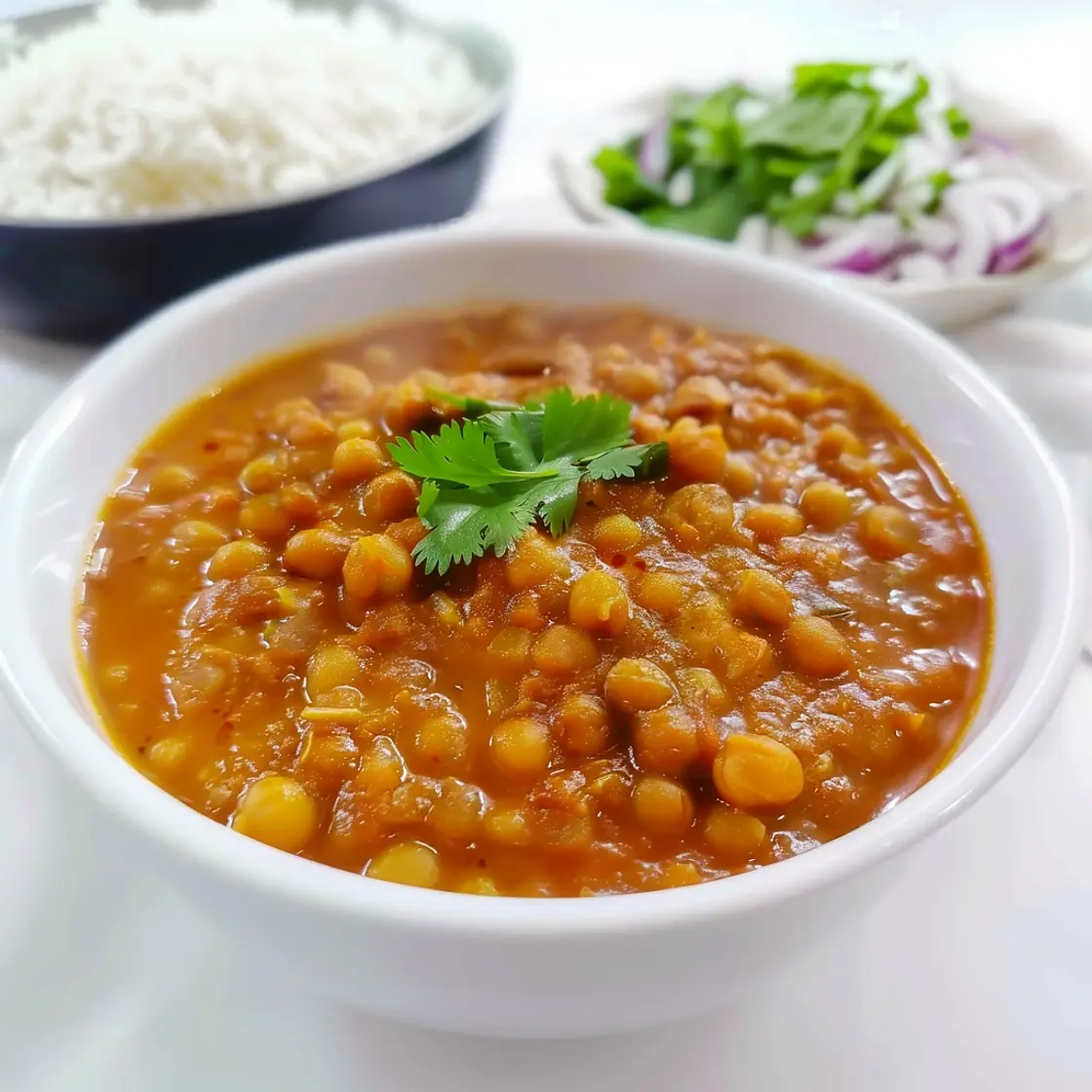 Chana for Samosa Chaat