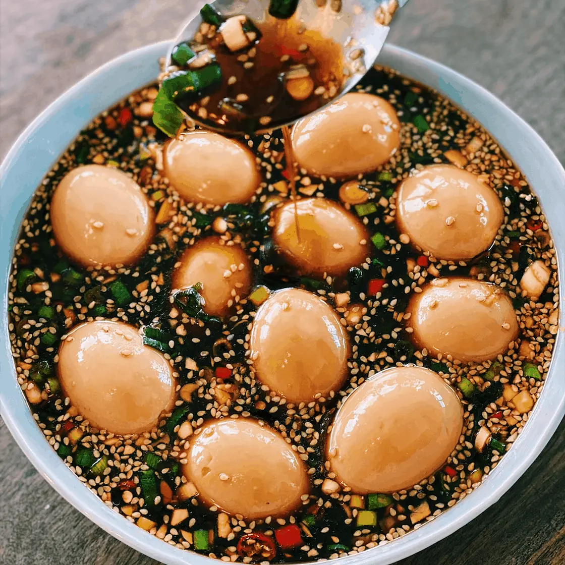 Korean Marinated Eggs - Mayak Gyeran