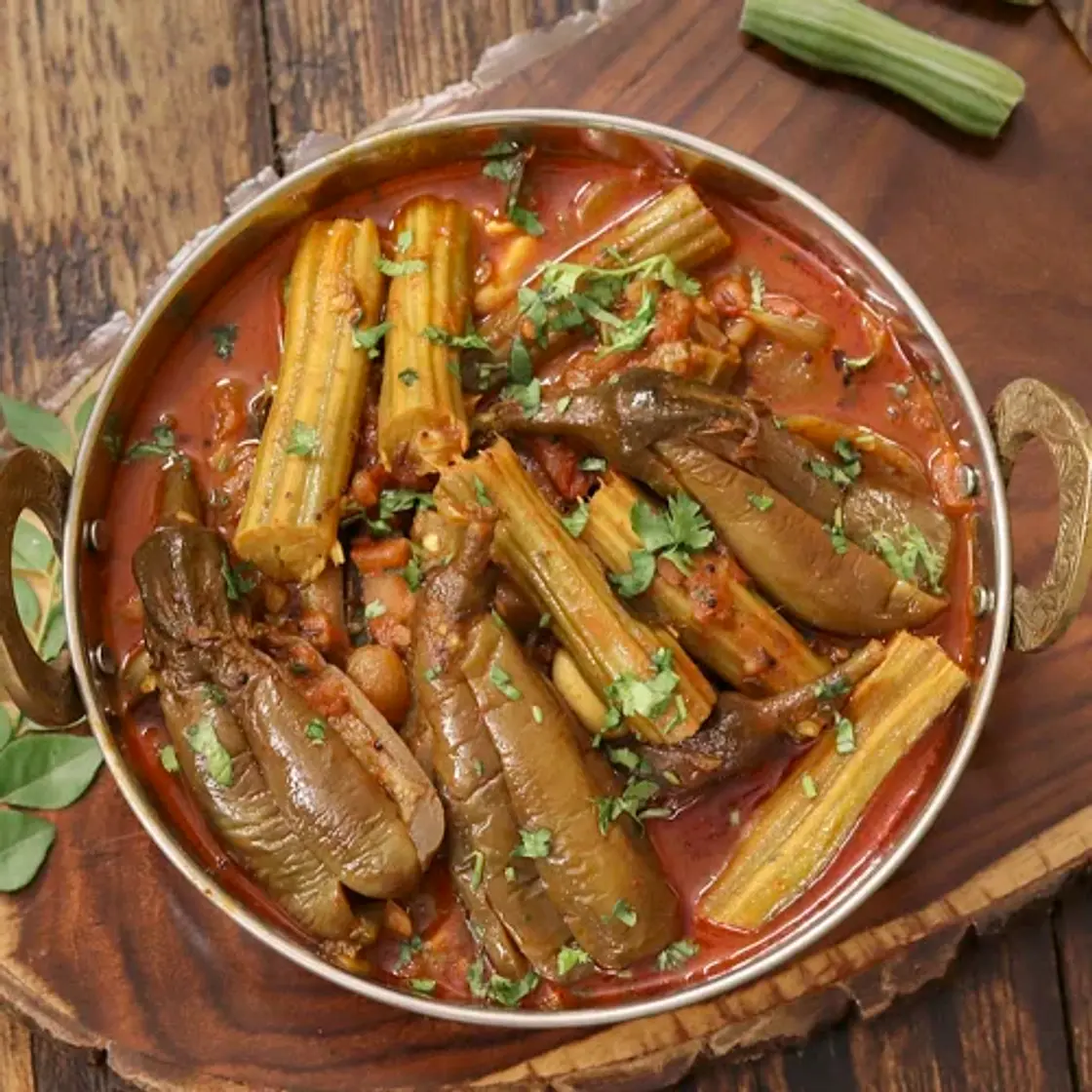 Brinjal Drumstick Curry