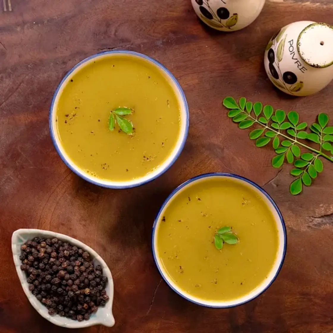Moringa Soup (Drumstick Leaves Soup)