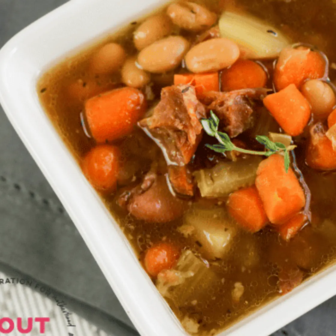 Slow-Cooker Ham Bone Soup