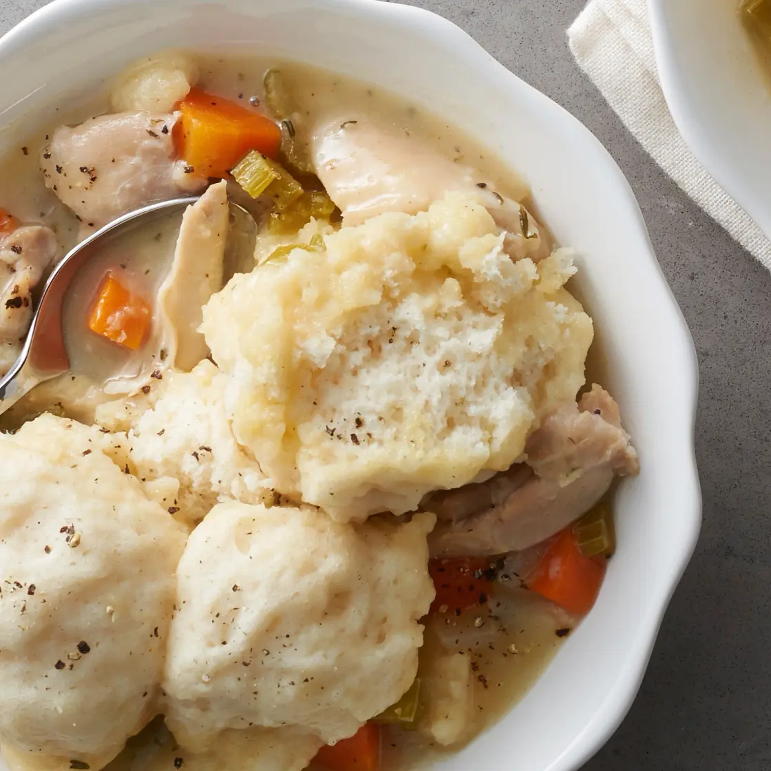 Make-Ahead Chicken and Dumplings