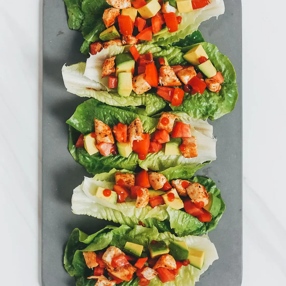 Chicken Taco Lettuce Cups