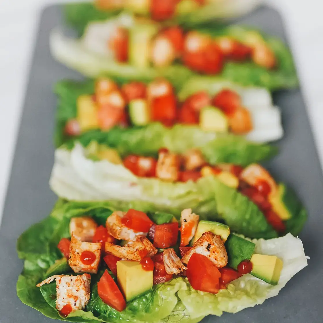 Chicken Taco Lettuce Cups
