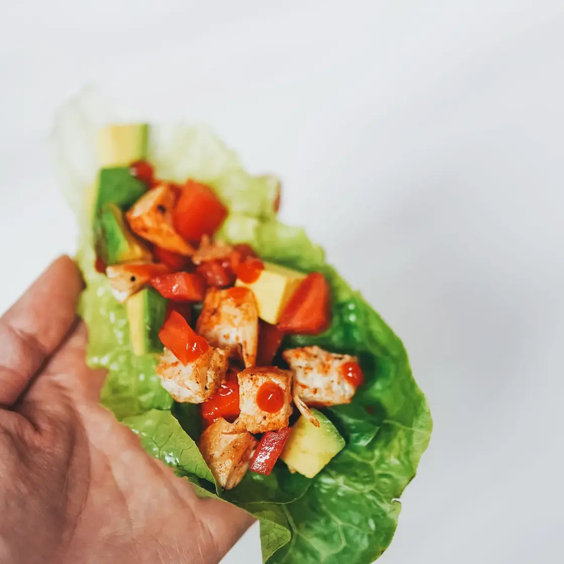 Chicken Taco Lettuce Cups