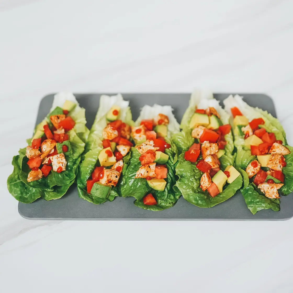 Chicken Taco Lettuce Cups