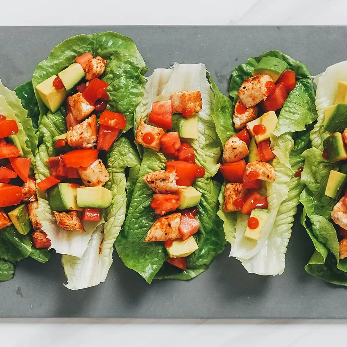 Chicken Taco Lettuce Cups