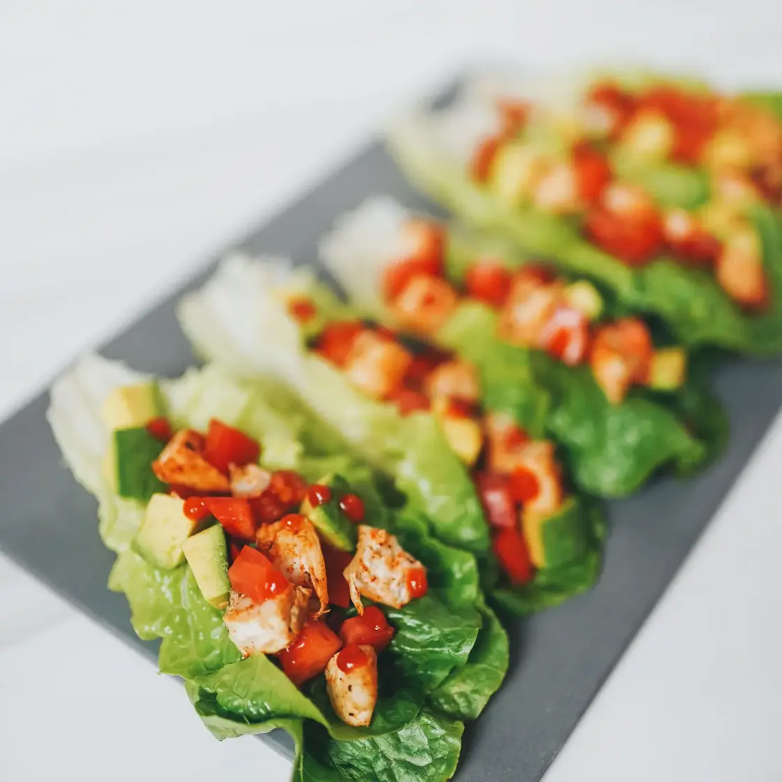 Chicken Taco Lettuce Cups