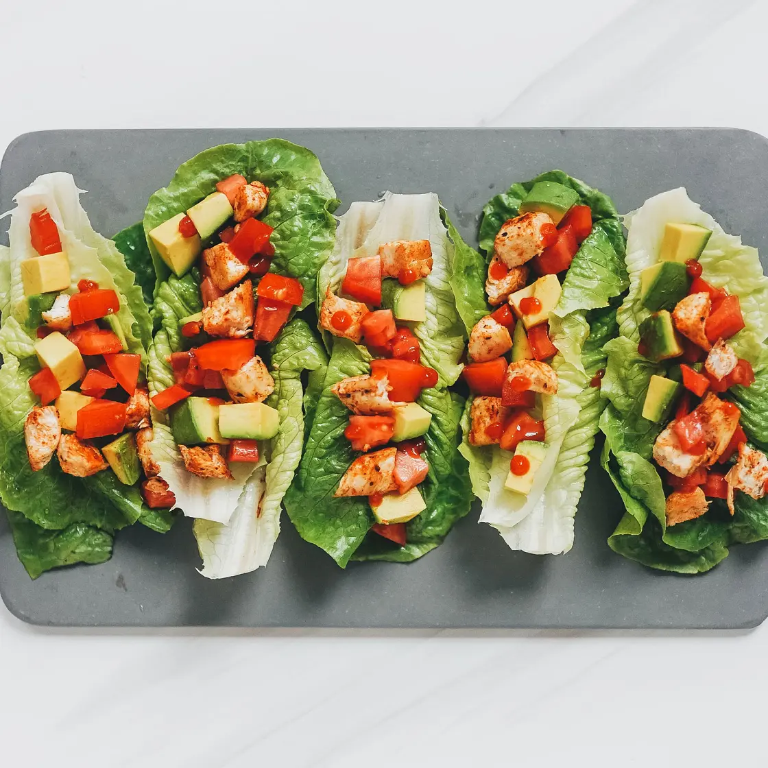 Chicken Taco Lettuce Cups