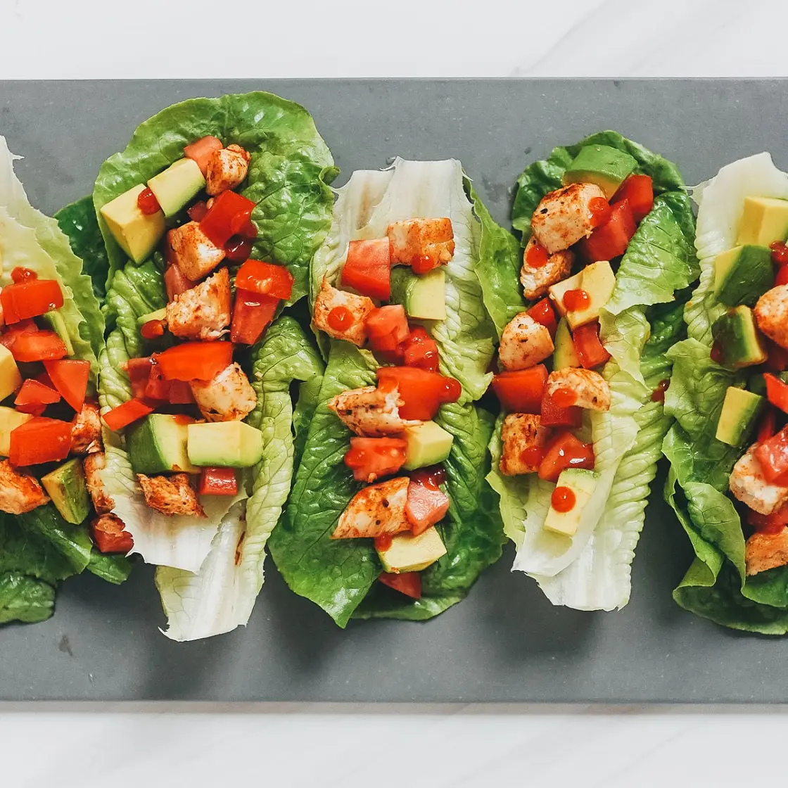Chicken Taco Lettuce Cups