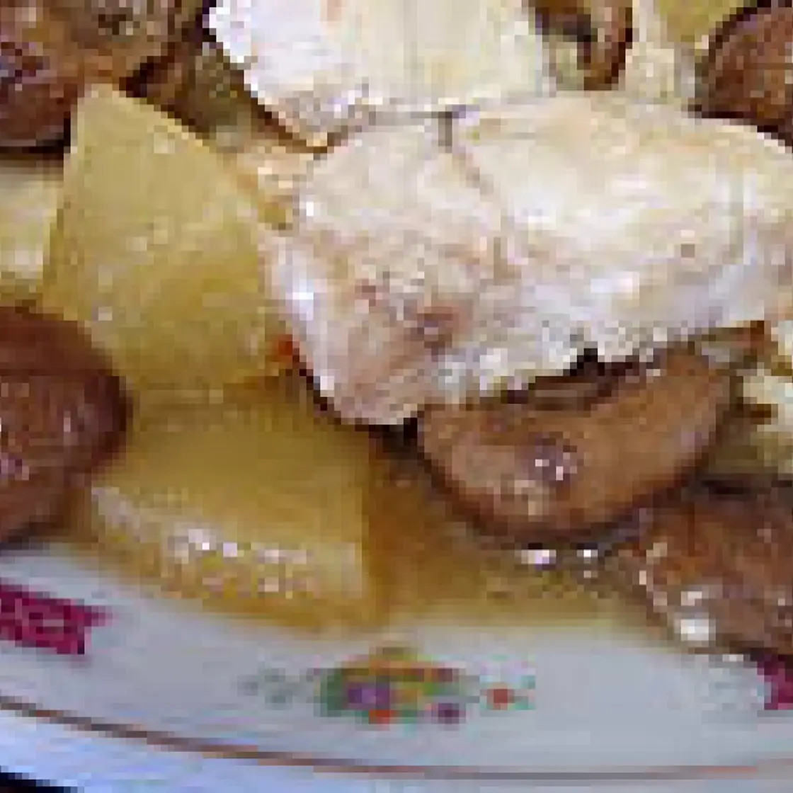 Lotte à l'ananas façon chinoise