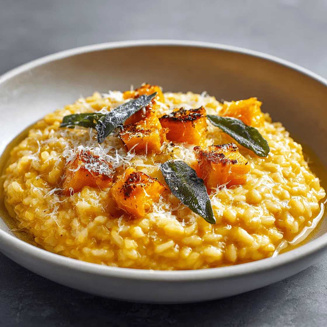 Kürbisrisotto