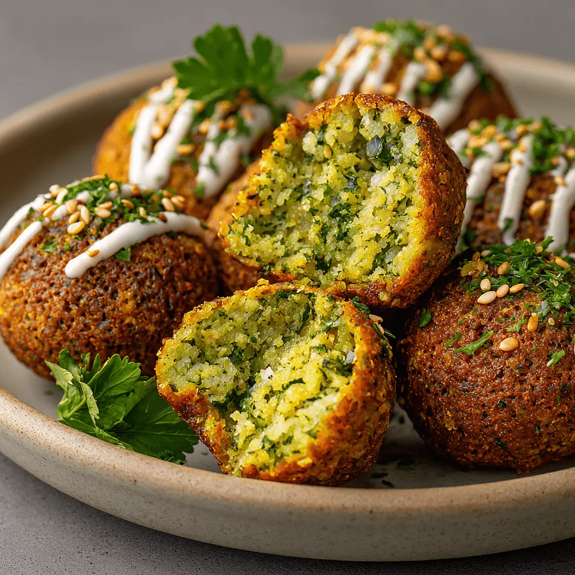 Falafal mit Salaten