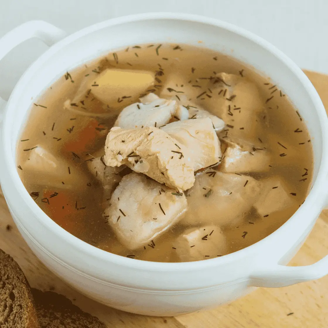 Russian Ukha (Fish Soup)