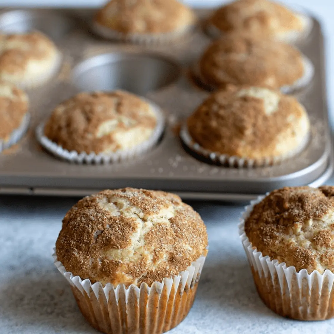 Invisible Apple Muffins Recipe | Lunch Box Snack