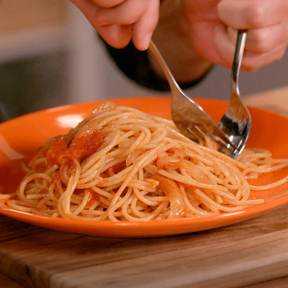 Sweet Tomato Spaghetti