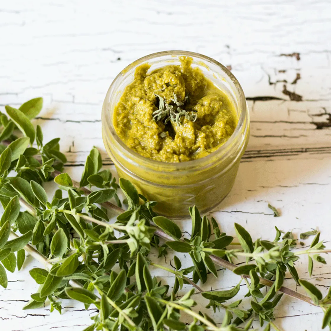 Garlic and Oregano Pesto