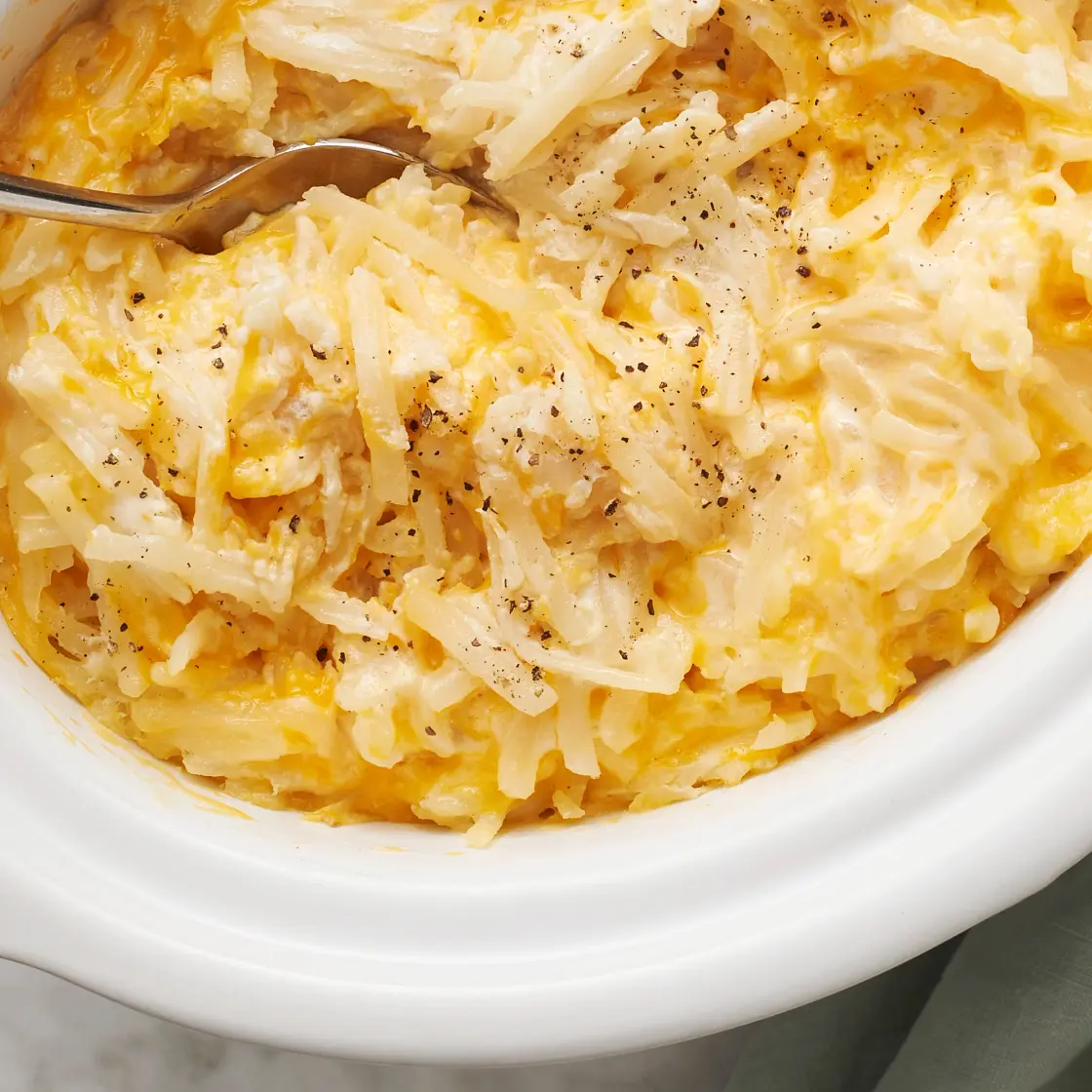 Slow-Cooker Cheesy Hash Brown Casserole