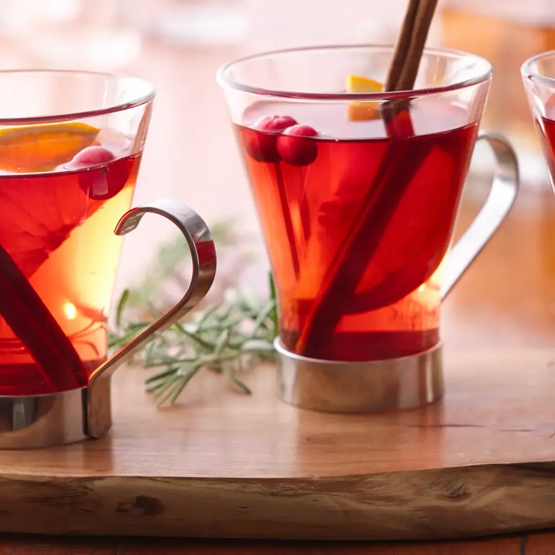 Hot Cranberry-Apple Cider