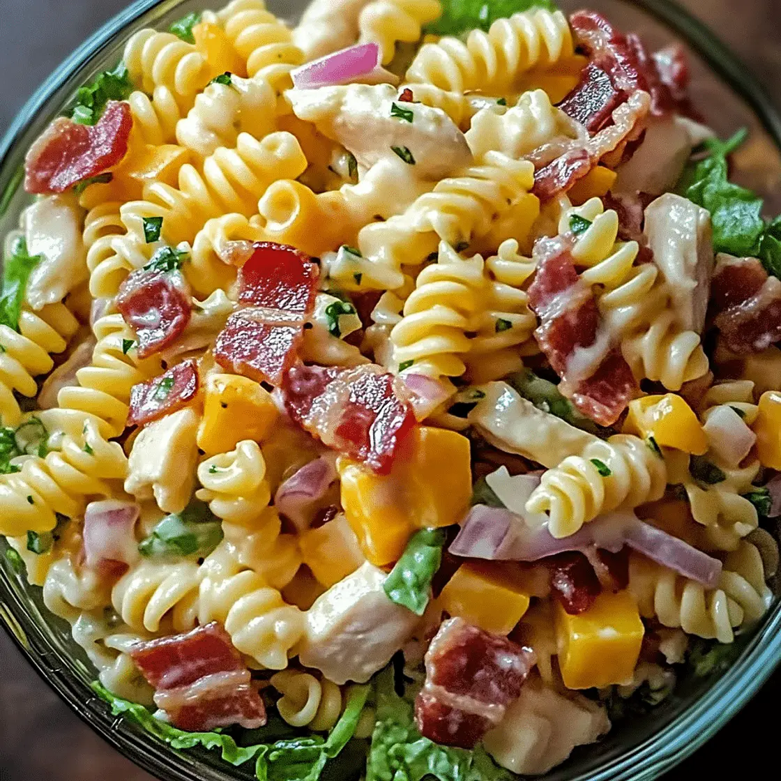 Club Sandwich Pasta Salad