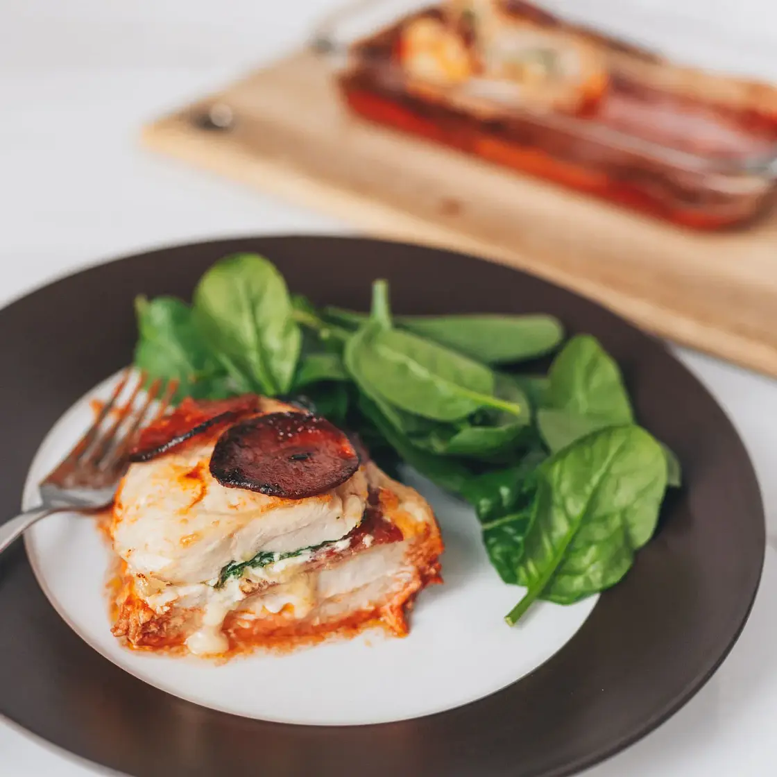 Pizza Stuffed Chicken