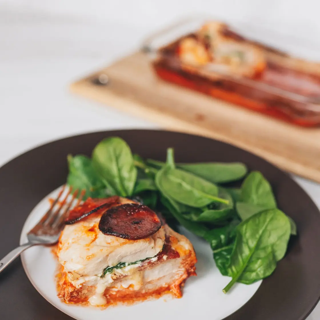 Pizza Stuffed Chicken