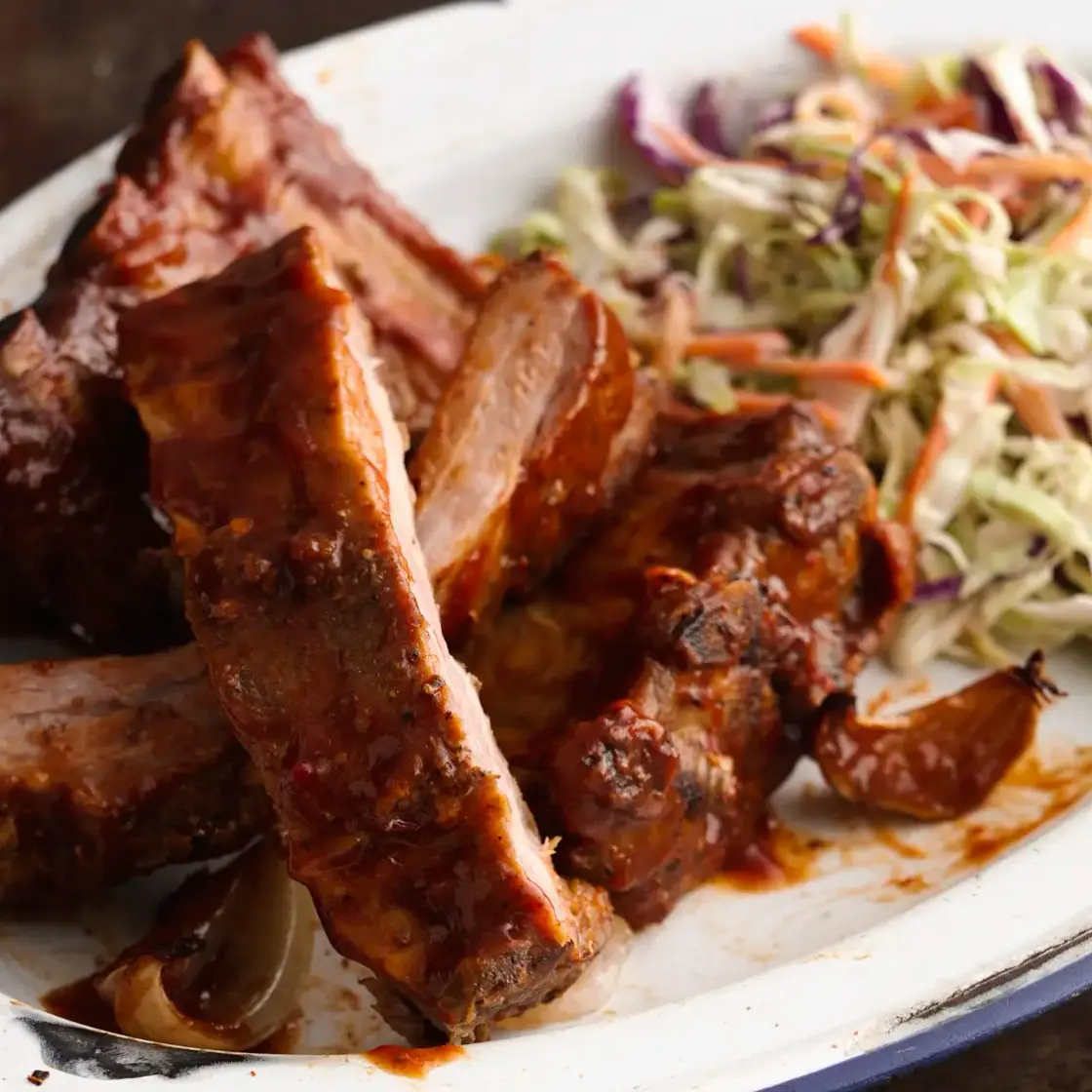 Slow-Cooker Barbecued Ribs