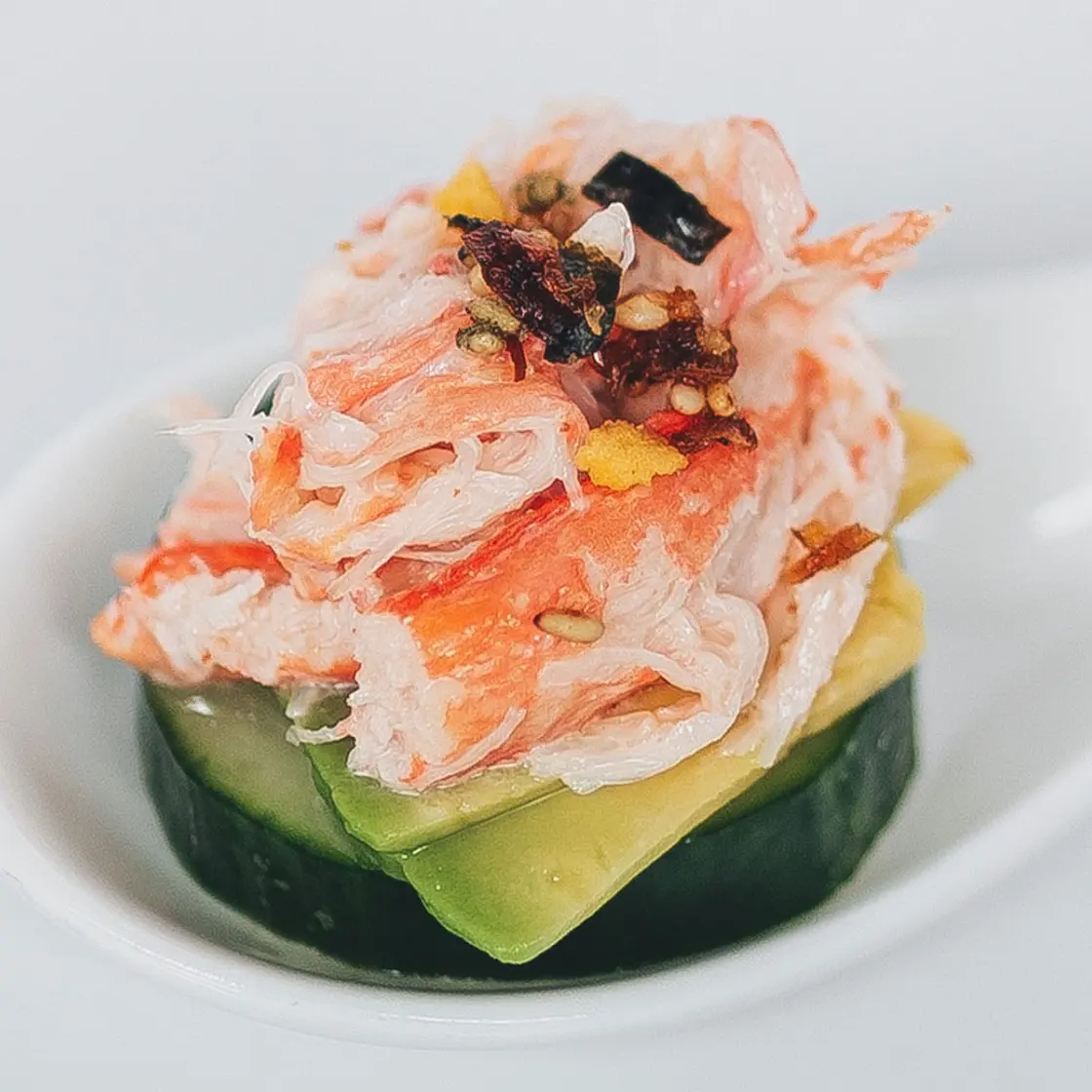 Spicy California Roll Bites